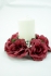 Burgundy Candle Ring for Pillar Candle (Lot of 1) SALE ITEM
